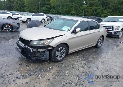 2014 Honda Accord Lx из США, поврежденный, VIN 1HGCR2F3XEA088011